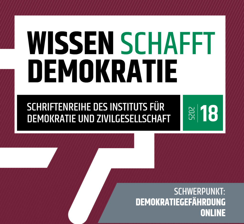 Cover der 18. Ausgabe der Wissen Schafft Demokratie